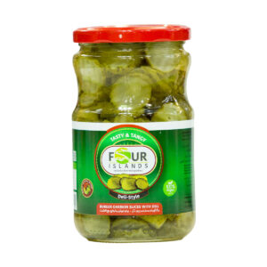 FourIslands Burger Gherkin Slices With Dill 720g