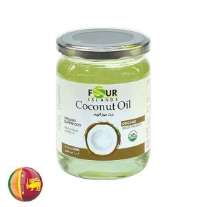 Four Islands Organic White Coconut Oil 500ml