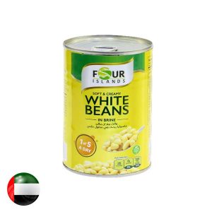Four Islands Canned White Beans In Brine 180g