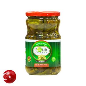 Four Islands Green Sliced Jalapeno Pepper Pickle 700gm