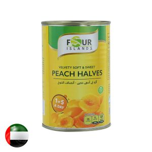 Four Islands Peach Halves V Soft N Sweet 400 GM
