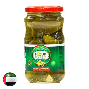 Four Islands Green Whole Jalapeno Pepper Pickle 370g